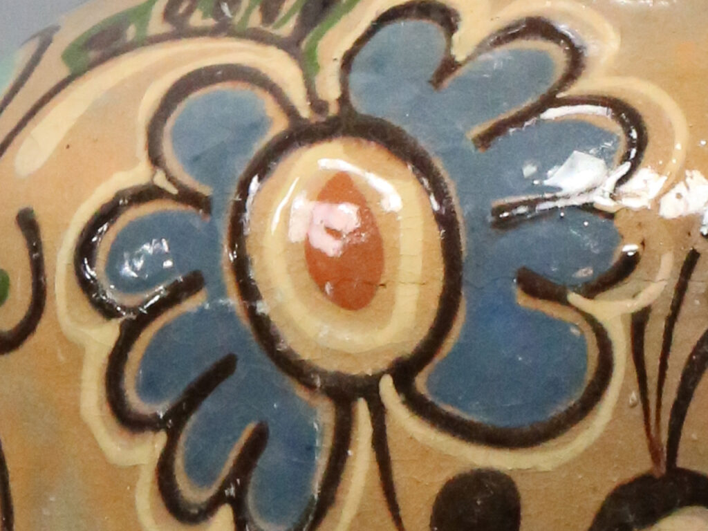 Мотиви квітки (розети) в гончарній мальовці Явдохи Пошивайло